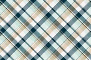 Comfort pattern tartan textile, invitation background seamless plaid. Hounds texture check fabric in pastel and white colors. vector
