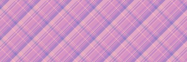 Heritage check fabric plaid, square texture background . Arabic seamless tartan pattern textile in light and pink colors. vector