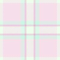 Decorating textile tartan, 1940s texture seamless fabric. Countryside check plaid background pattern in light and honey dew colors. vector