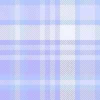 Structure tartan texture, card pattern plaid textile. Comfortable fabric seamless check background in light and blue colors. vector