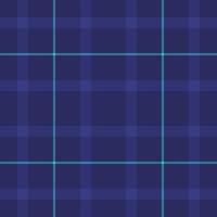 Picnic pattern plaid background, silk check fabric tartan. Exotic seamless texture textile in blue and cyan colors. vector