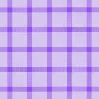 List tartan textile background, cut out plaid seamless . Direct fabric pattern check texture in light and violet colors. vector