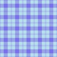 Curve textile pattern background, fibrous texture seamless check. Cover tartan plaid fabric in light and indigo colors. vector