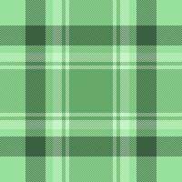 Layer seamless texture, book check fabric background. Indoor pattern tartan plaid textile in green and light colors. vector