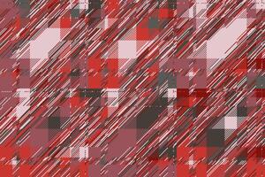 Modern glitch background. Color geometric abstract pattern . vector