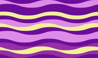 Abstract background with wavy stripes in vibrant colors, creating a rippled, liquid effect. Smooth curves and textured lines add elegance, vitality, and creativity. Ideal for wallpaper or textile. vector