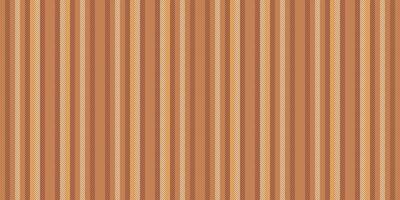 Place vertical textile, stripe fabric stripe texture. Repetitive background seamless pattern lines in orange and red colors. vector