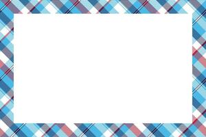 Rectangle borders and Frames . Border pattern geometric vintage frame design. Scottish tartan plaid fabric texture. Template for gift card, collage, scrapbook or photo album and portrait. vector