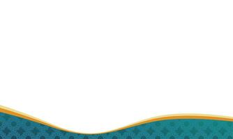 Luxurious wave background with ornaments vector