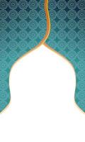 Silhouette background of the mosque dome with ornaments themed around the month of Ramadan vector