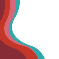 simple wave corner for the frame vector