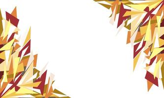 abstract triangle background for frame vector