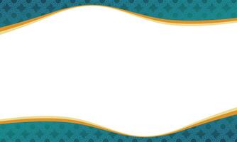 wave background and ornaments in it vector