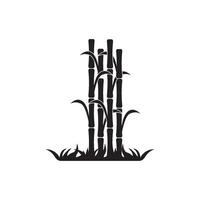 Bamboo tree icon illustration vector