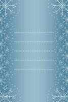 Winter snow frame. Christmas Snowflakes border. Snowy frame frozen background vector