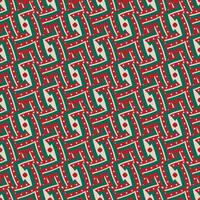 red geometric seamless pattern with square design. for tile,paper,fabric vector