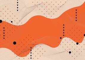 Wave lines background. vector