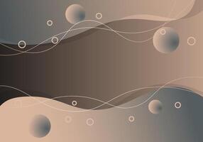 Gradient wavy geometric background. vector