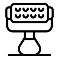 Manual lint roller removing dust and fuzz from clothes vector