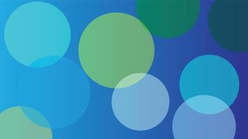 colorful background with transparent circles vector