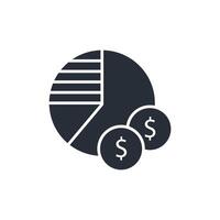 shares icon. .Editable stroke.linear style sign for use web design,logo.Symbol illustration. vector