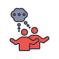brainstorm icon. .Editable stroke.linear style sign for use web design,logo.Symbol illustration. vector