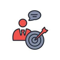 coaching icon. .Editable stroke.linear style sign for use web design,logo.Symbol illustration. vector