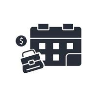 salary icon. .Editable stroke.linear style sign for use web design,logo.Symbol illustration. vector