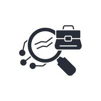 employment icon. .Editable stroke.linear style sign for use web design,logo.Symbol illustration. vector