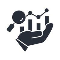 analysis icon. .Editable stroke.linear style sign for use web design,logo.Symbol illustration. vector