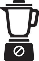 Trending Blender Silhouette Design Concepts vector
