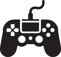 Gaming Console Silhouette Image for Design vector