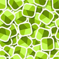 Flat cabbage vegetable label seamless pattern vector