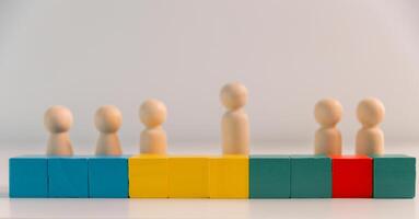 Effective leadership in business requires team to work together towards common idea, guiding them in different direction to achieve success and stand out from competition. power, professional. photo
