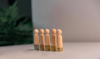 Successful entrepreneurship in startup company often requires strong leadership, team cooperation, and social approach to business projects. economic, employee, equal, finance, global, goal, graph. photo