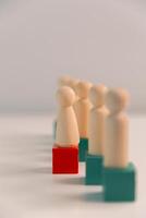 Effective leadership in business requires team to work together towards common idea, guiding them in different direction to achieve success and stand out from competition. power, professional. photo