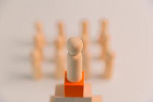 Effective leadership in business requires team to work together towards common idea, guiding them in different direction to achieve success and stand out from competition. power, professional. photo