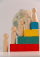 Effective leadership in business requires team to work together towards common idea, guiding them in different direction to achieve success and stand out from competition. power, professional. photo