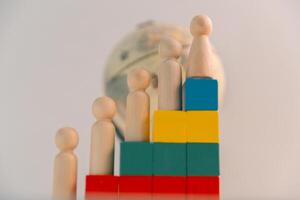 Effective leadership in business requires team to work together towards common idea, guiding them in different direction to achieve success and stand out from competition. power, professional. photo