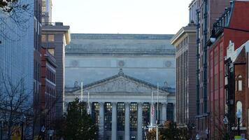 The beautiful Wshington DC city view in autumn photo