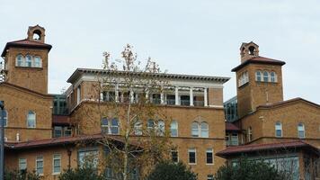 The Washington DC city view with the old architectures in autumn photo