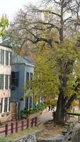 The beautiful Wshington DC city view in autumn photo