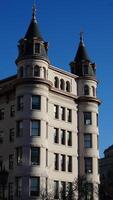 The Washington DC city view with the old architectures in autumn photo