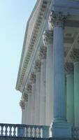 The Washington DC city view with the old architectures in autumn photo