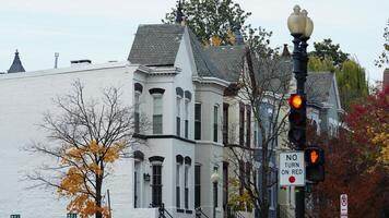 The beautiful Wshington DC city view in autumn photo