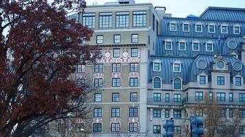 The beautiful Wshington DC city view in autumn photo