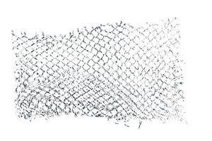 Mesh fossil stone print Black carboned texture overlay. Dust grainy texture on white background. Torn old paper grain noise Grunge design elements Black scratches spots and stains. illustration vector