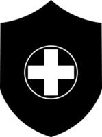 A symbol of comprehensive health coverage. vector