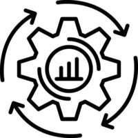 Optimism Line Icon Design vector