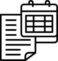 File Line Icon Design vector